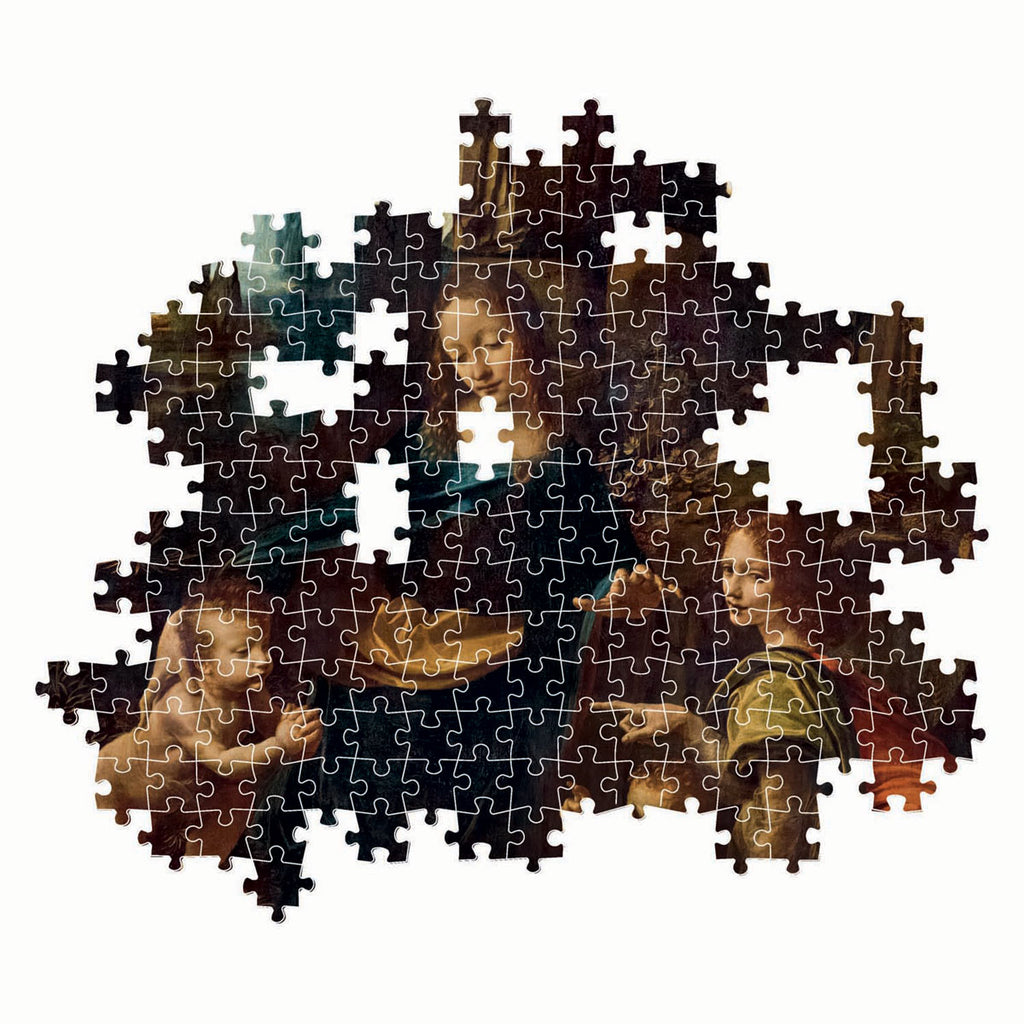Clementoni - legpuzzel kunstwerken madonna in de grot 1000st.