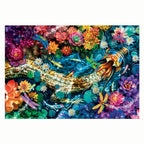 Clementoni - legpuzzel kunstwerken koi rivier 1000st.