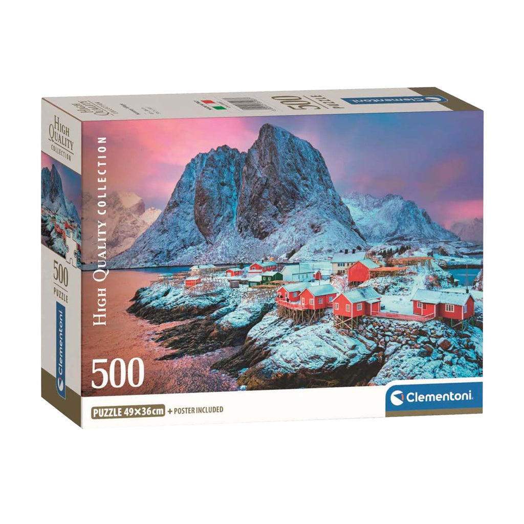 Clementoni - legpuzzel amnoy villlage 500st.