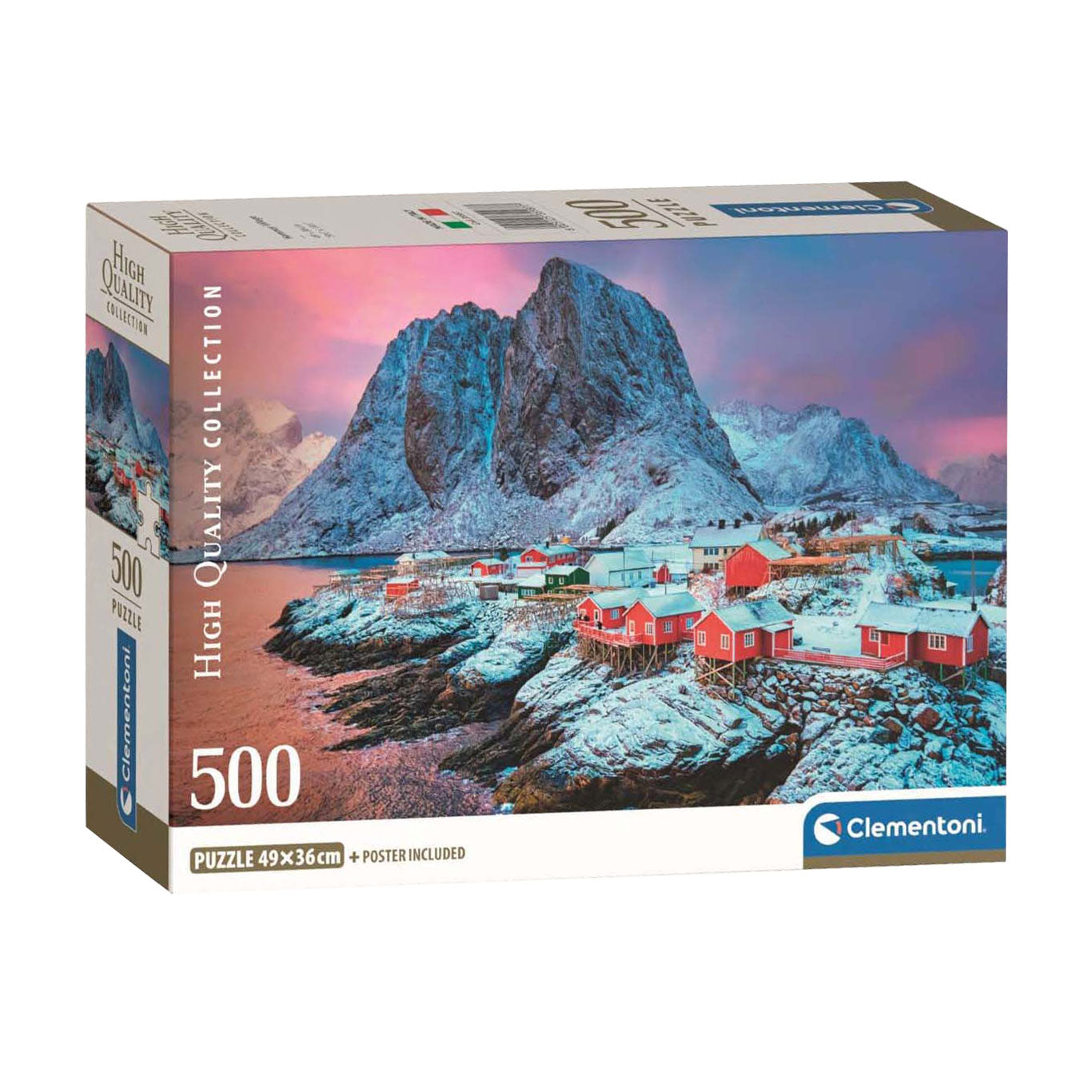 Clementoni - legpuzzel amnoy villlage 500st.