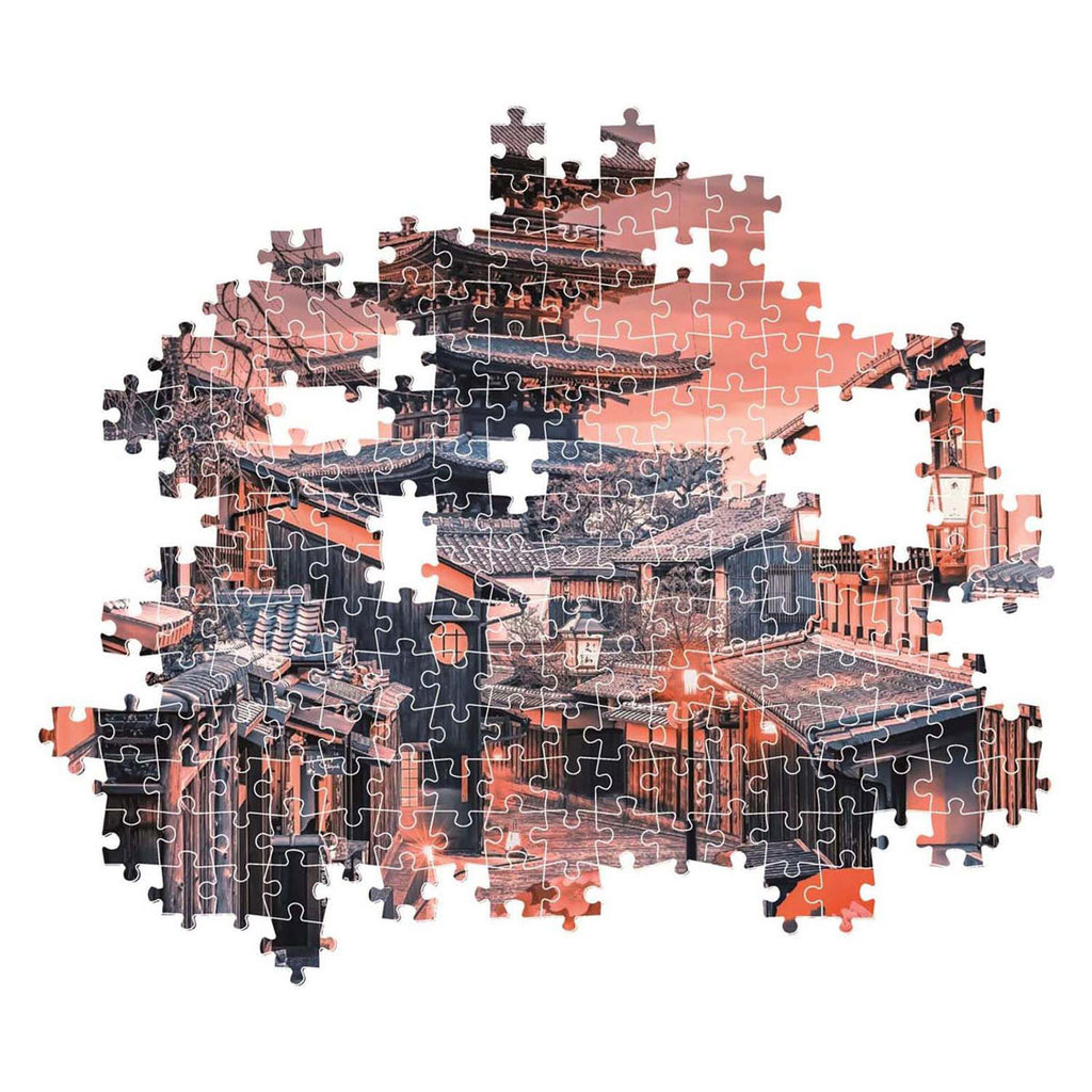 Clementoni - puzzel - 500 stukjes - avond in kyoto - puzzel voor volwassenen - high quality collection