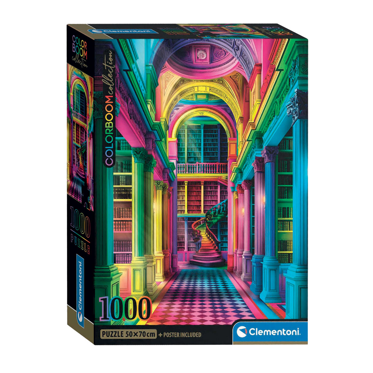 Clementoni - legpuzzel colorboom athenaeum 1000st.
