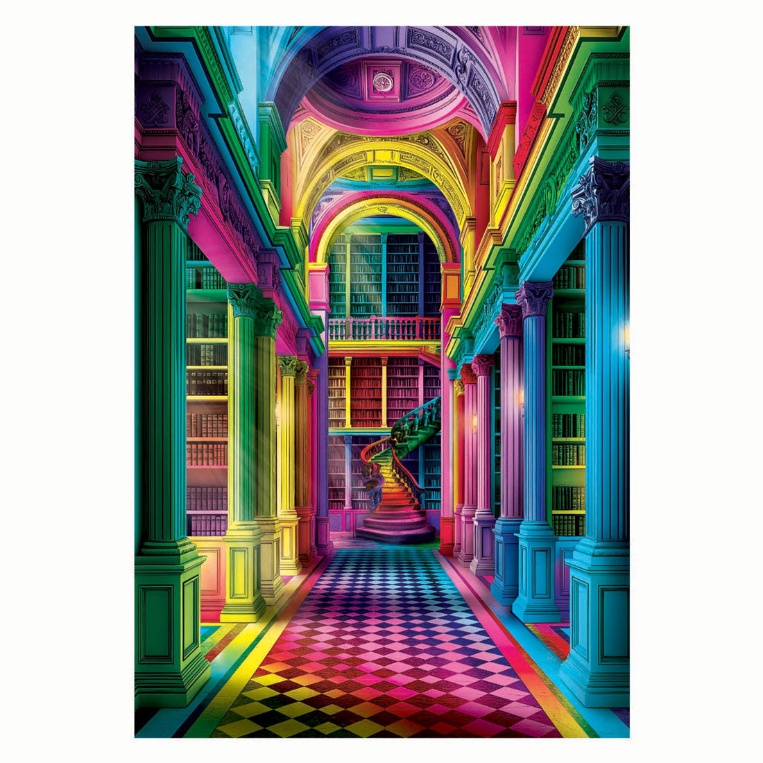 Clementoni - legpuzzel colorboom athenaeum 1000st.