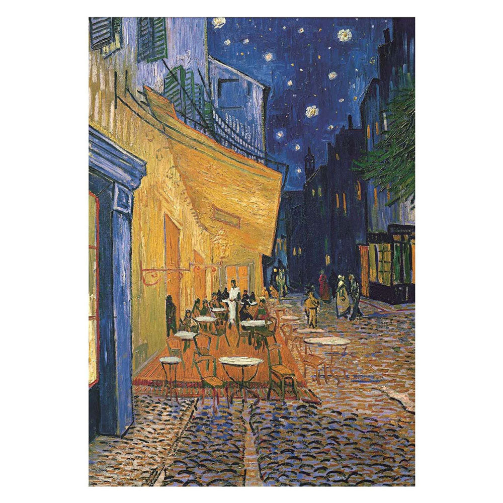 Clementoni - puzzel - 1000 stukjes - cafã© terrace van van gogh - puzzel voor volwassenen