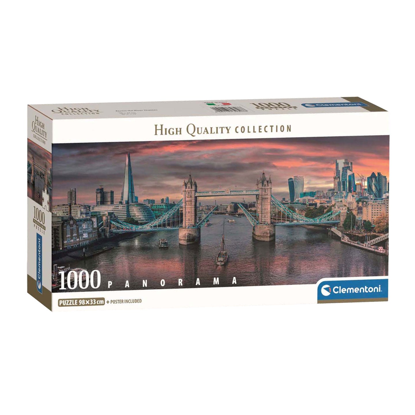 Clementoni - legpuzzel the river thames 1000st.