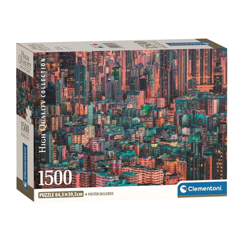 Clementoni legpuzzel the hive, hong kong, 1500st.