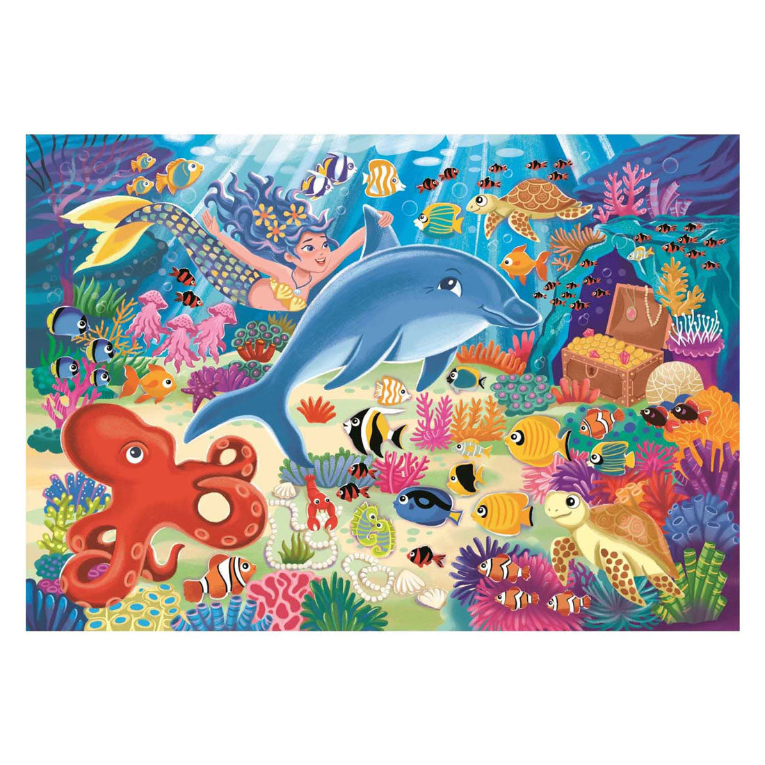 Clementoni - legpuzzel undersea fun 30st.