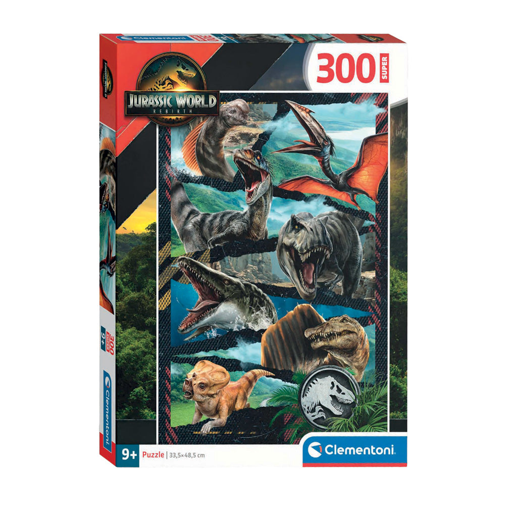 Clementoni - puzzel super jurassic world 300st.