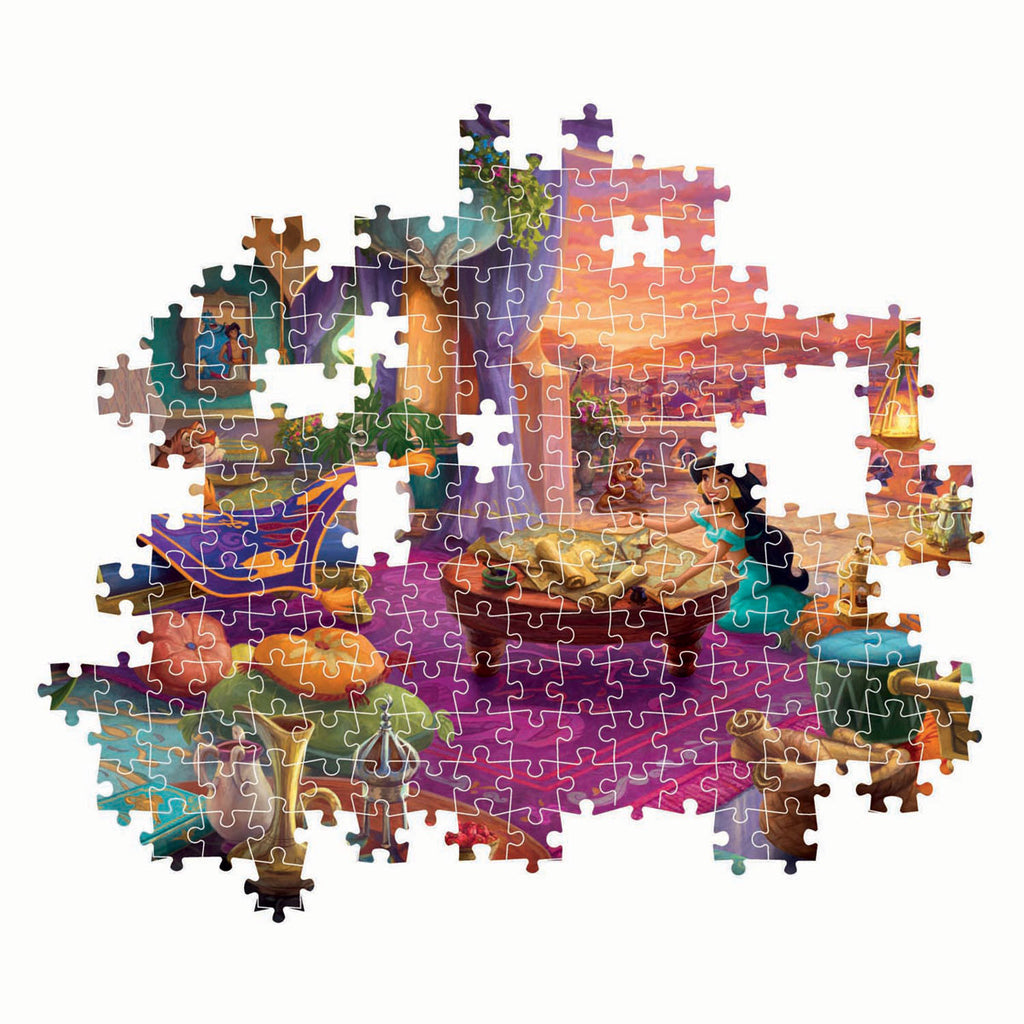Clementoni - puzzel - jasmine - disney princess - ever after collectie - 500 stukjes - vanaf 14 jaar