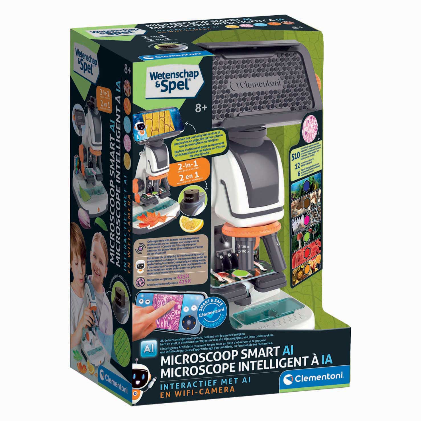 Clementoni - wetenschap & spel microscoop smart