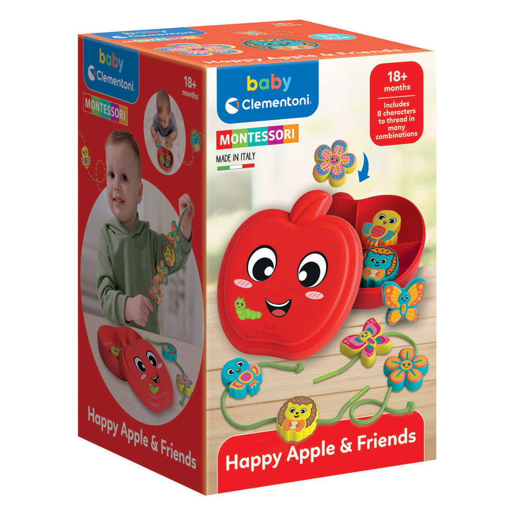 Clementoni - baby activiteitenspeelgoed kralen & veters