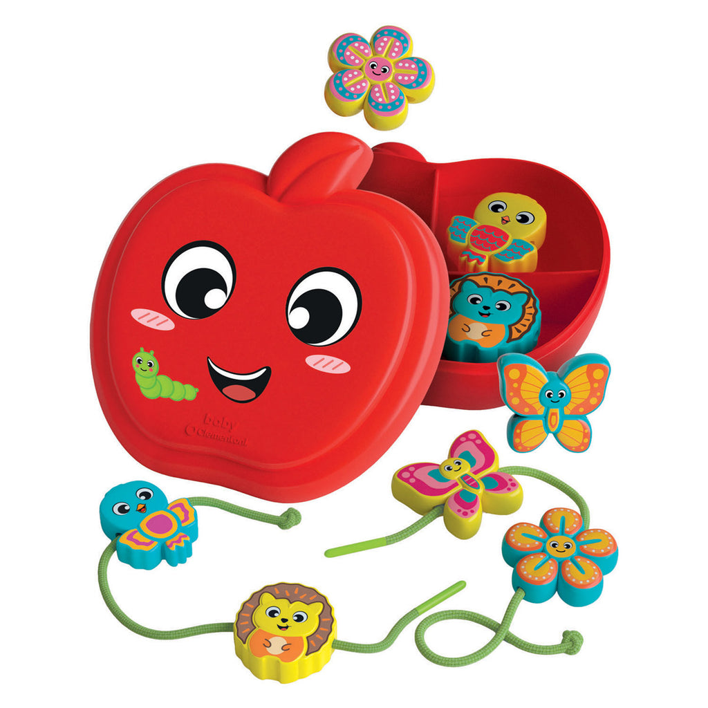 Clementoni - baby activiteitenspeelgoed kralen & veters