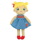 Clementoni baby zachte pluche pop cherry terry