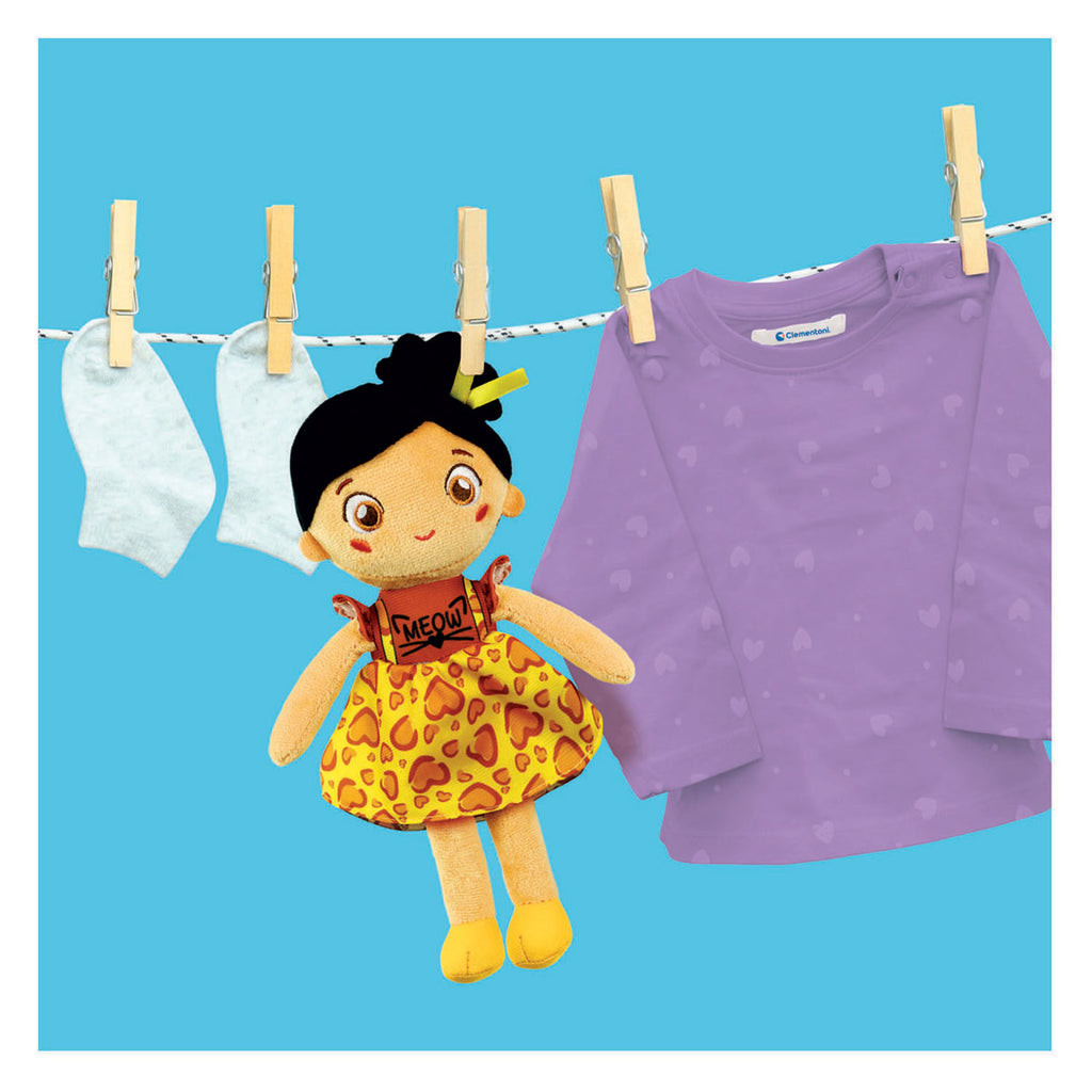 Clementoni - baby zachte pluche pop kitty kate