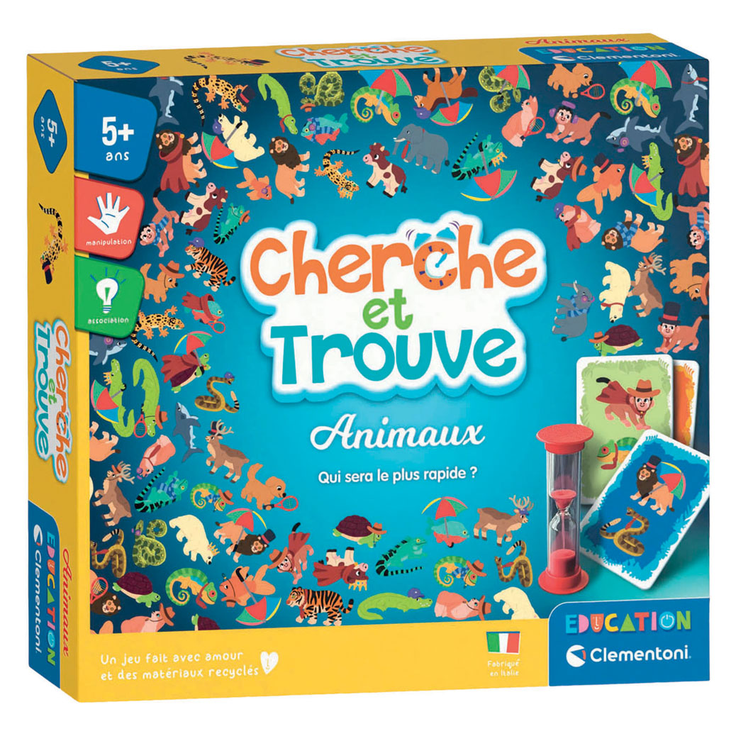Clementoni education - zoek en vind dieren