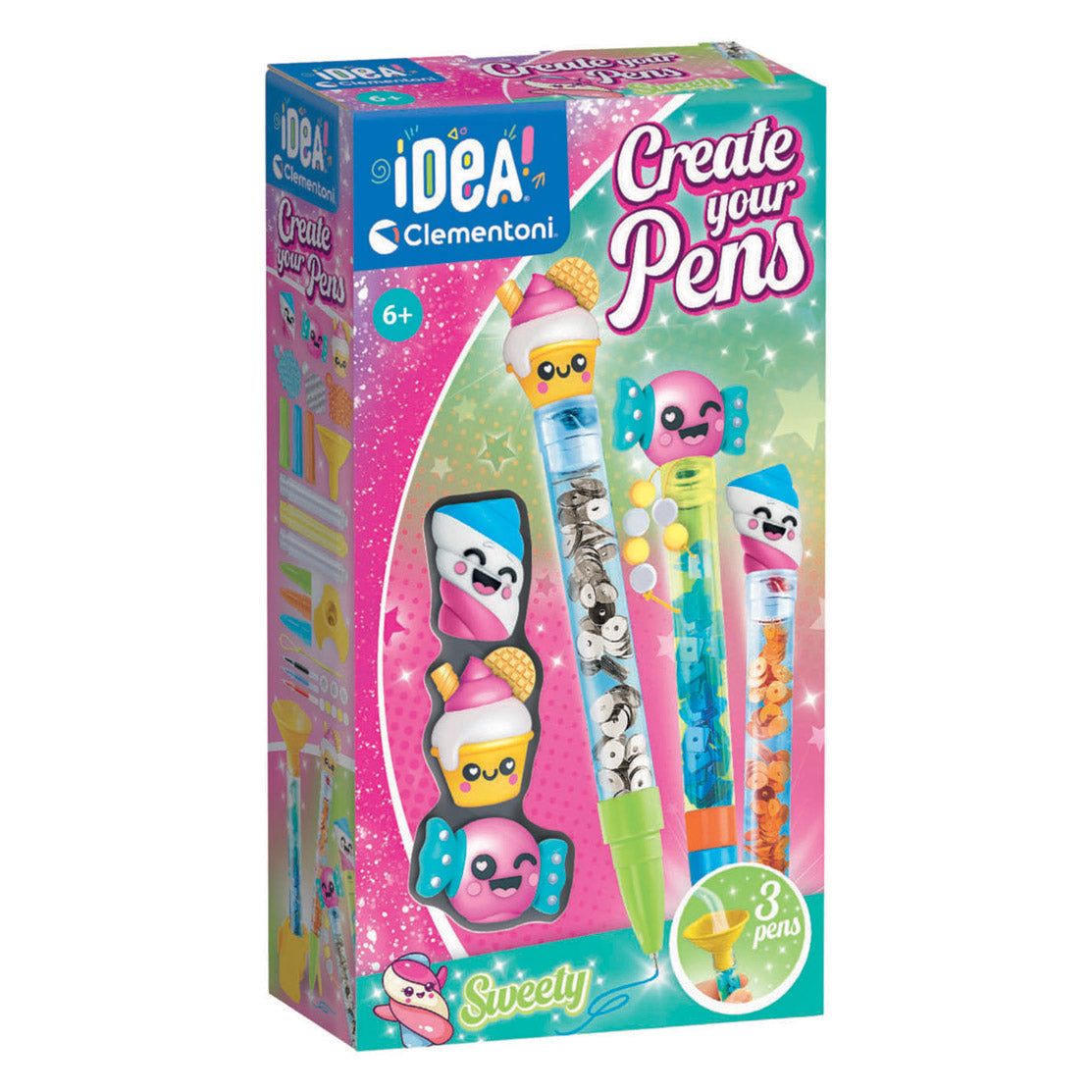 Clementoni - idea maak je eigen pen - zoet