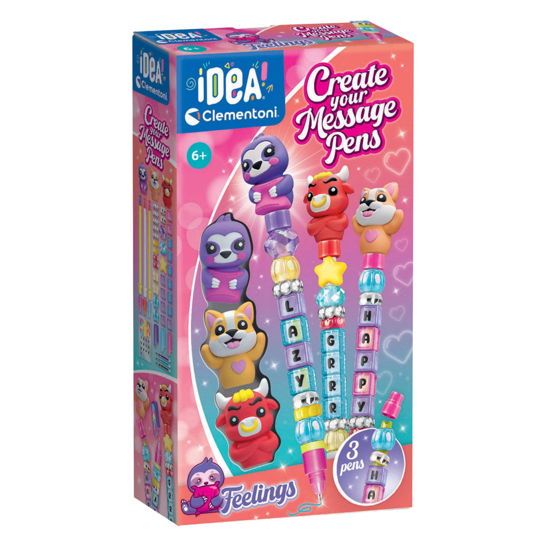 Clementoni - idea maak je eigen pen - emoties