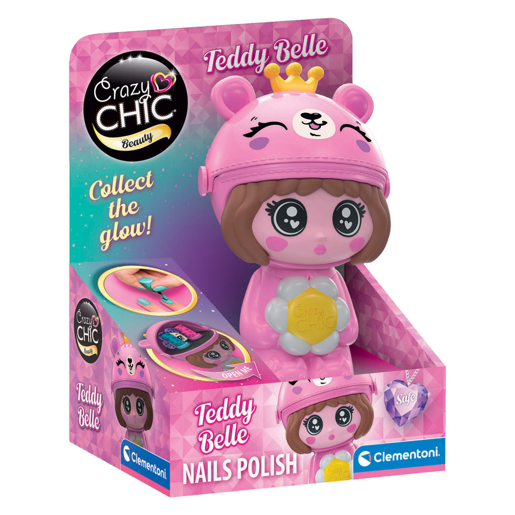 Clementoni crazy chic - nail polish teddy belle
