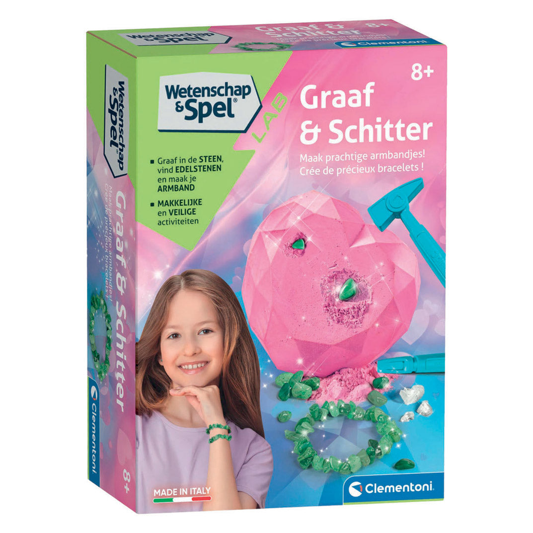 Clementoni - wetenschap & spel armbanden uitgraafset