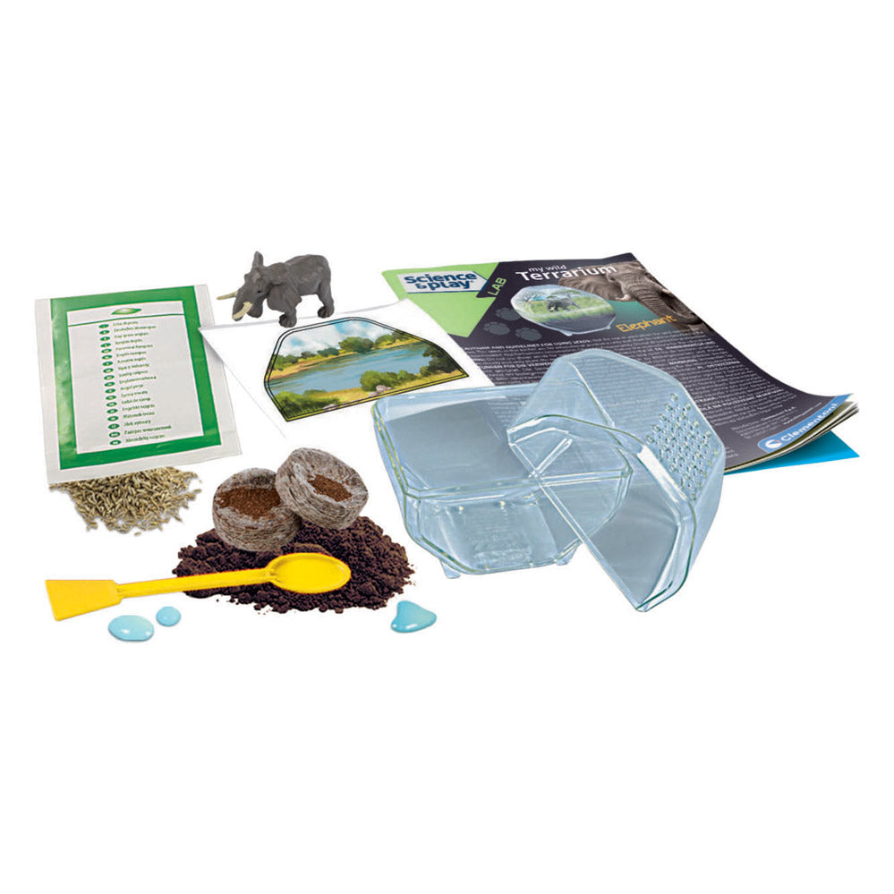 Clementoni wetenschap spel my wild terrarium - olifant