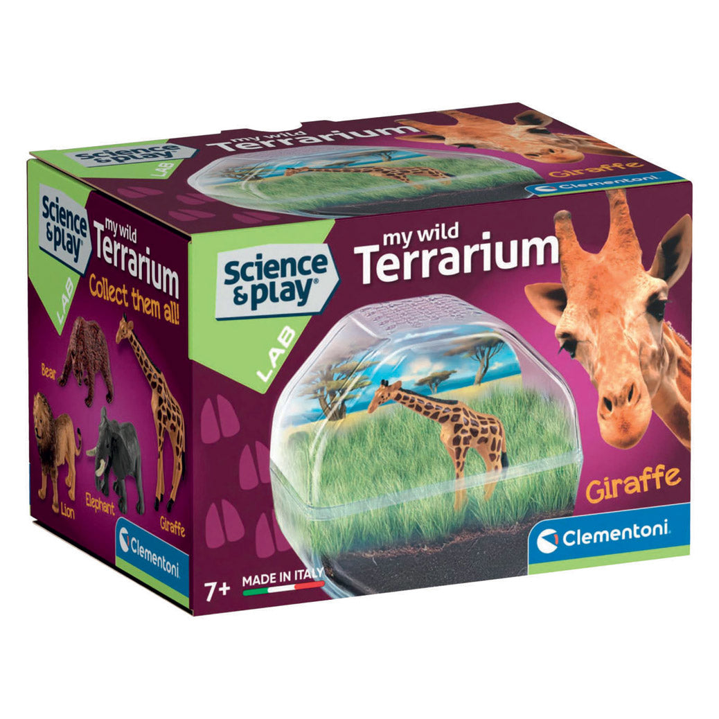 Clementoni wetenschap spel my wild terrarium - giraf