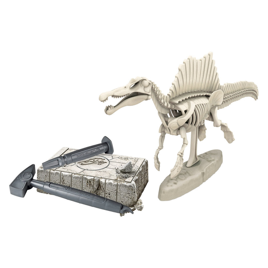 Clementoni - wetenschap & spel jurassic world spinosaurus uitgraafset