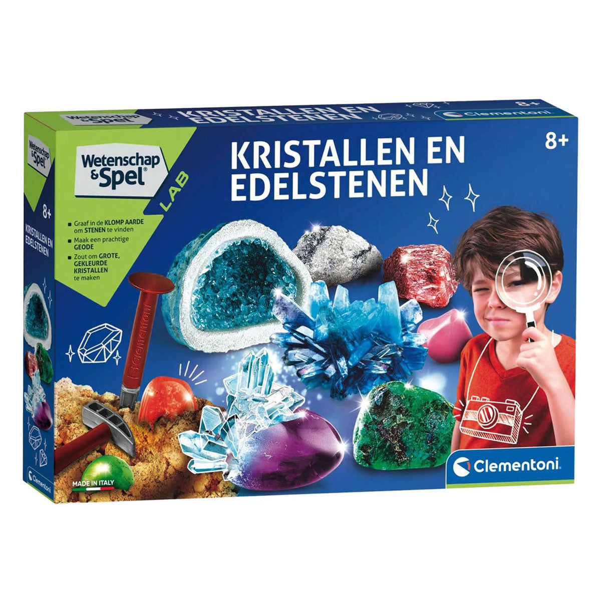 Clementoni - wetenschap & spel kristallen en edelstenen