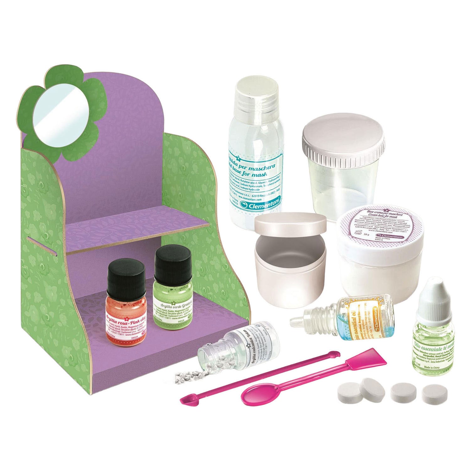 Clementoni - wetenschap & spel - gezichtsmaskers maken