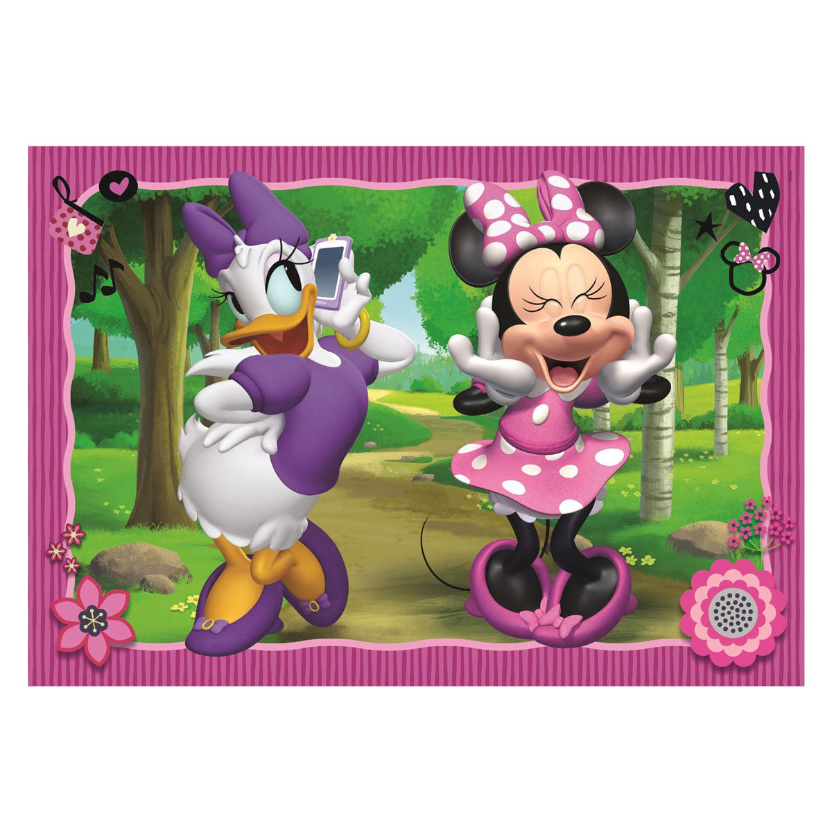 Clementoni - maxi legpuzzel disney minnie - 24 stuks