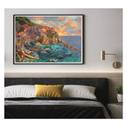 Clementoni - legpuzzel geschilderd manarola - 2000st.