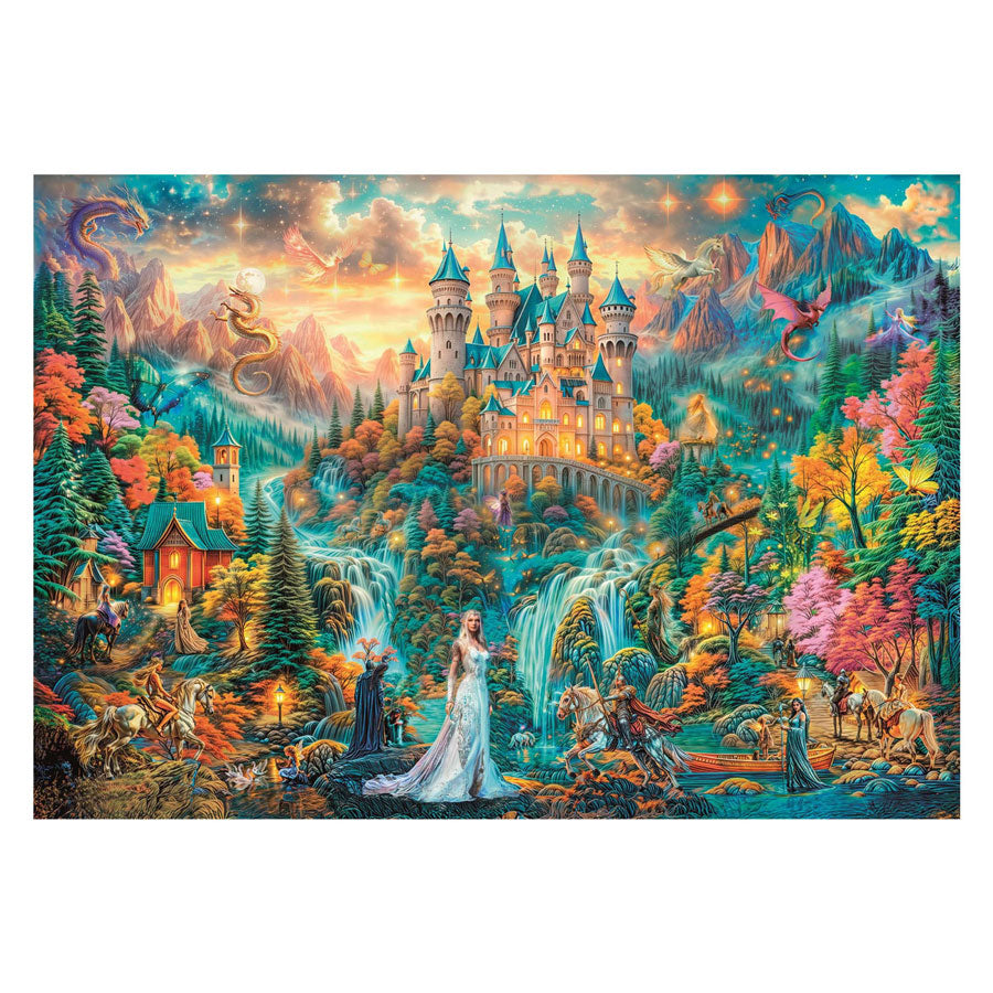 Clementoni - legpuzzel legends of the hidden realm 2000 stukjes volwassenen.