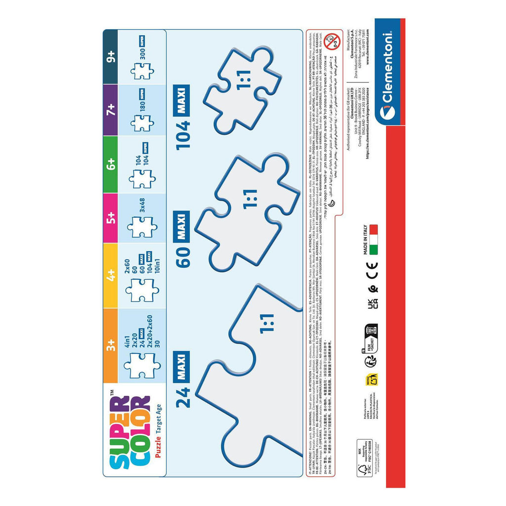 Clementoni - maxi legpuzzel the lion king - 60st.