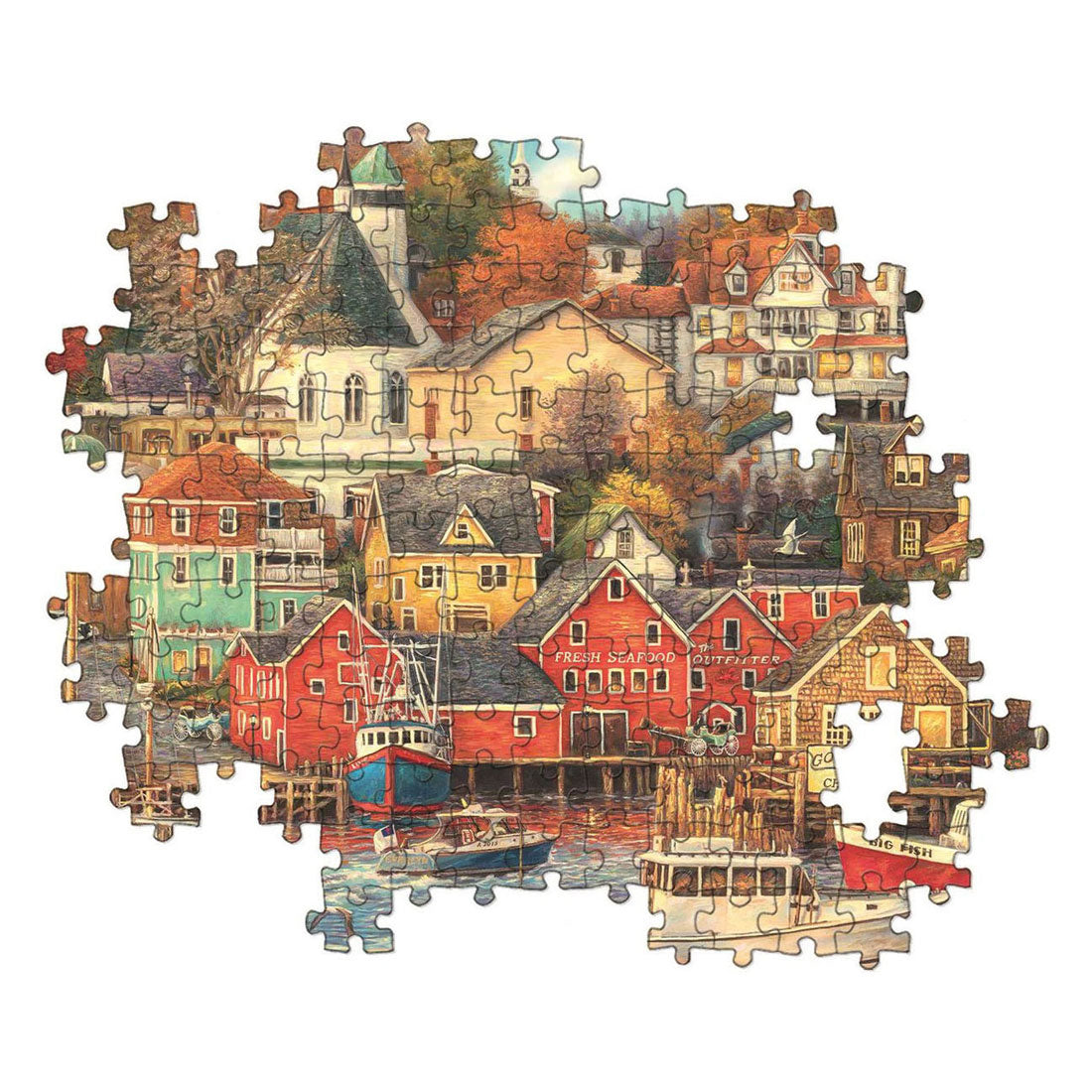 Clementoni - legpuzzel goede tijden haven - 1500st.