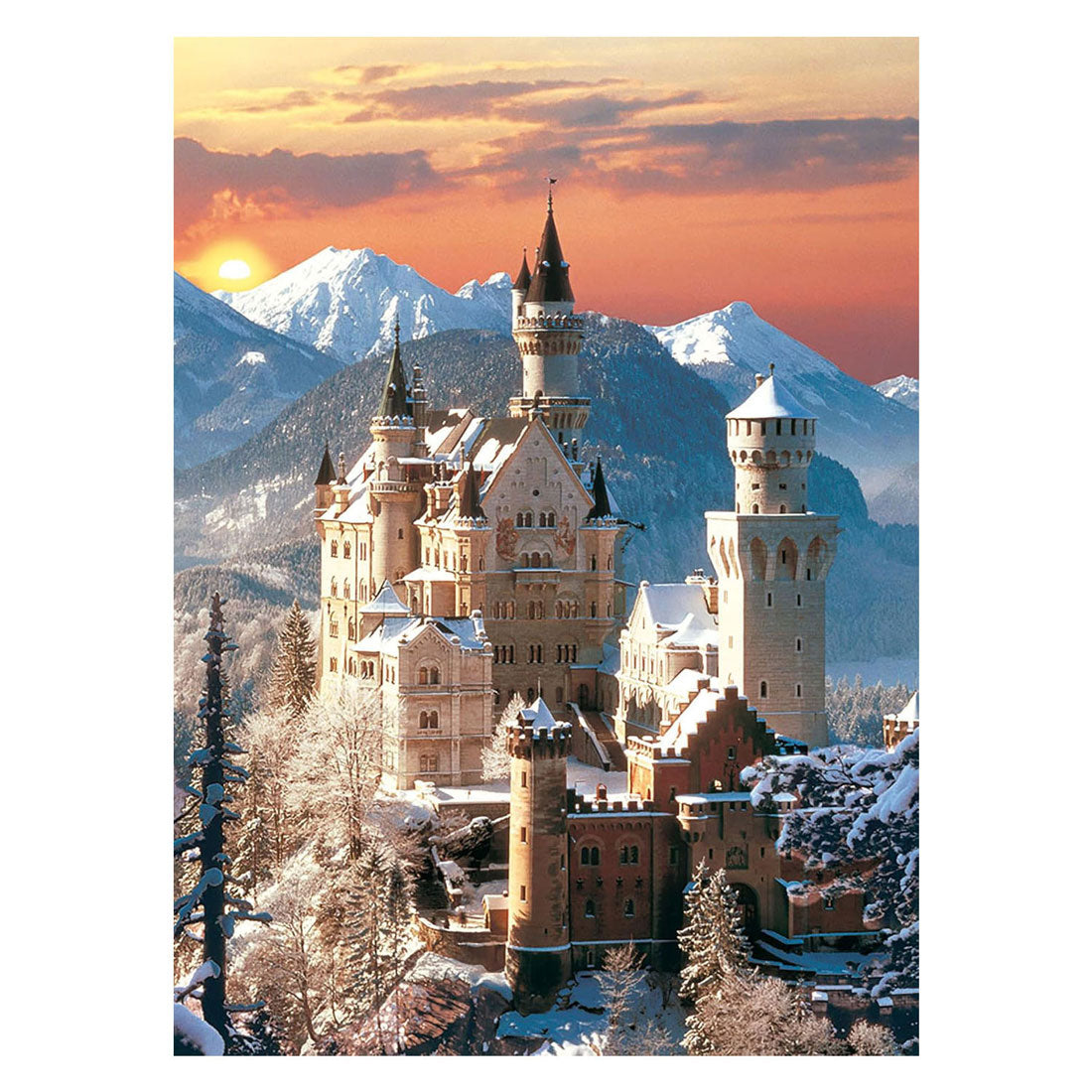 Clementoni legpuzzel neuschwanstein - 1500st.