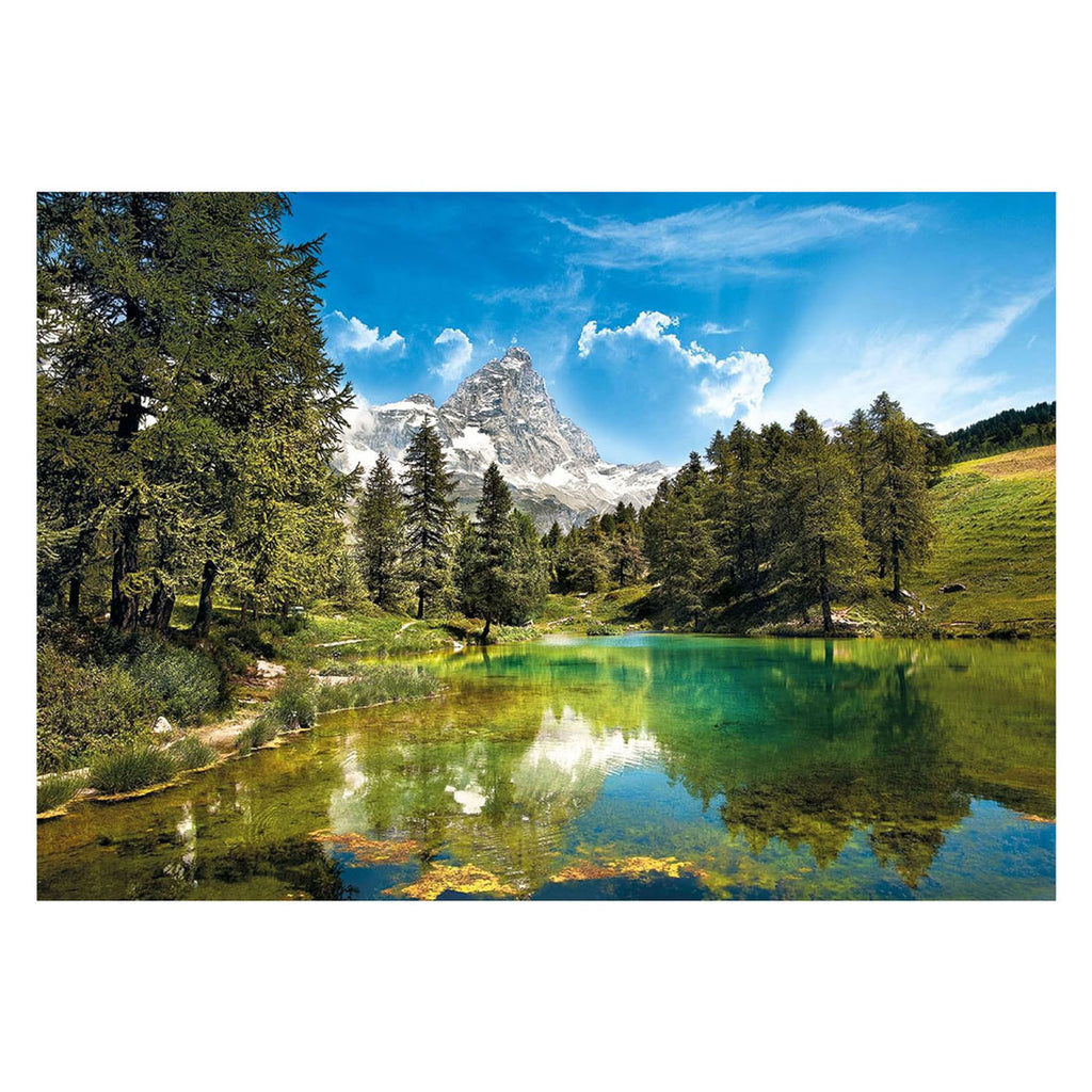 Clementoni - puzzel - 1500 stukjes - blue lake - puzzel voor volwassenen