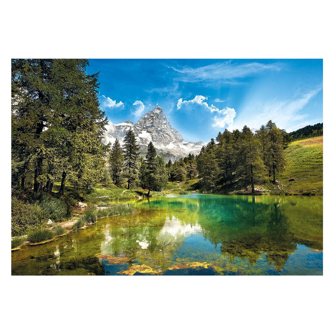Clementoni - puzzel - 1500 stukjes - blue lake - puzzel voor volwassenen