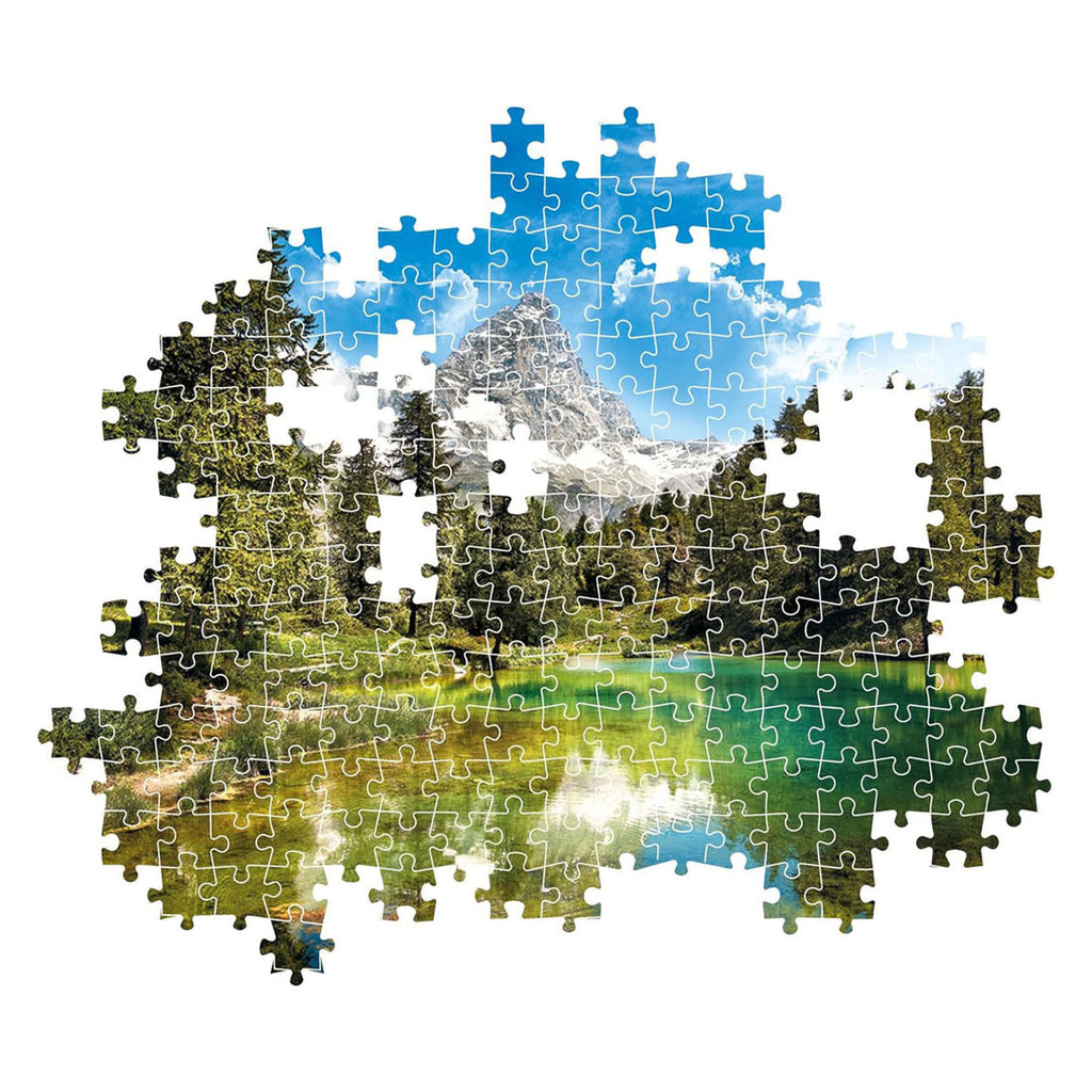 Clementoni - puzzel - 1500 stukjes - blue lake - puzzel voor volwassenen