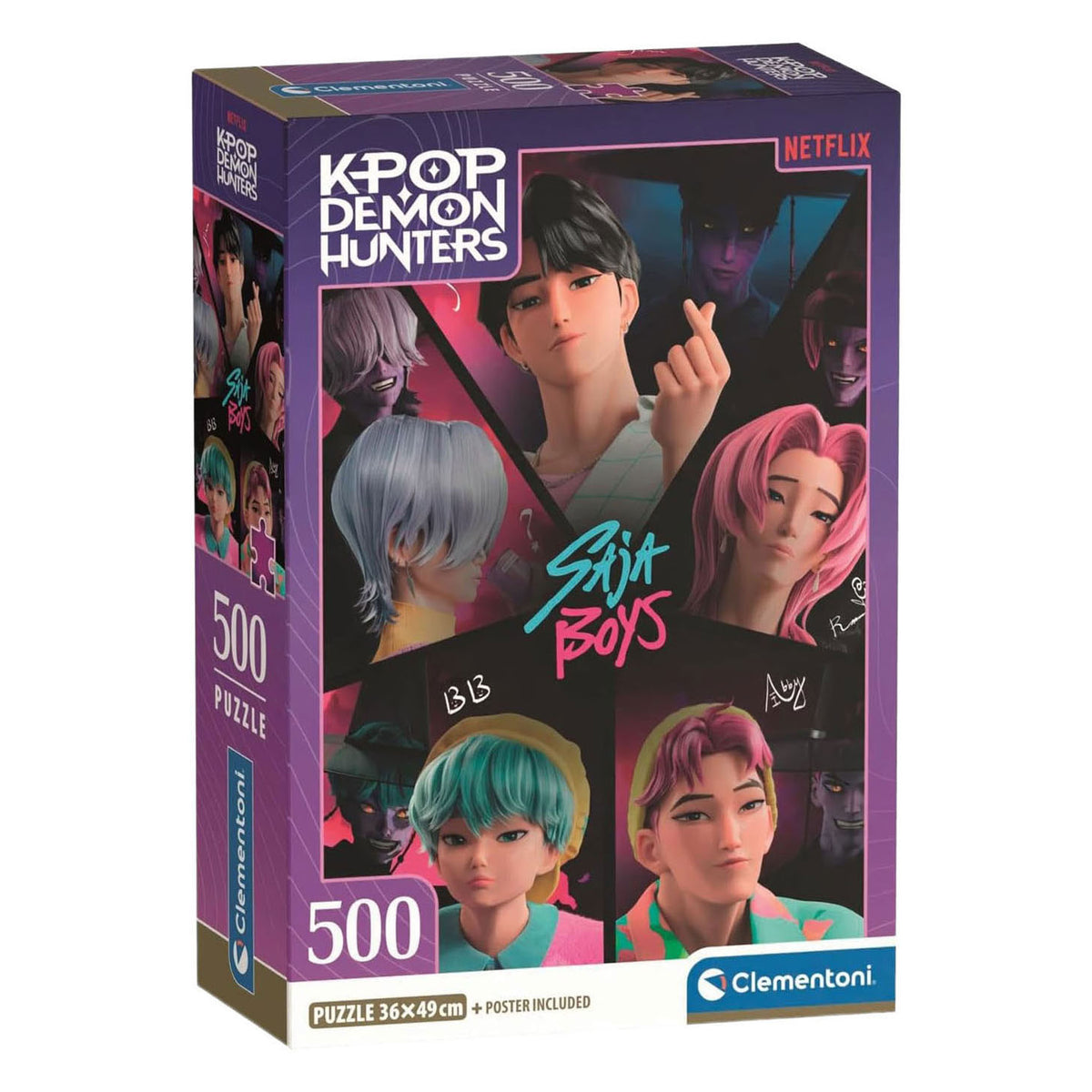 Clementoni legpuzzel kpop demon hunters 2 - 1000st.