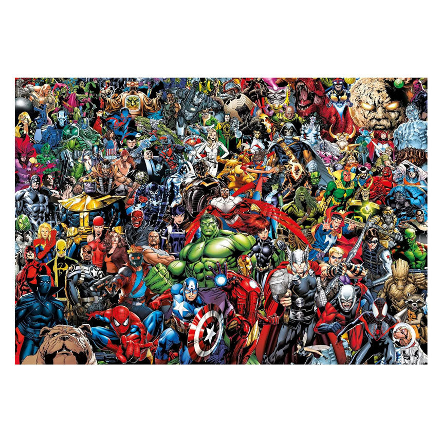Clementoni - onmogelijke legpuzzel marvel - 1000st.