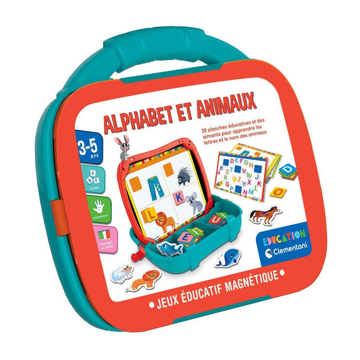 Clementoni - E education magnetische letters en dieren