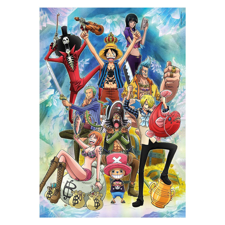 Clementoni - puzzel - 1000 stukjes - one piece - anime - high quality series