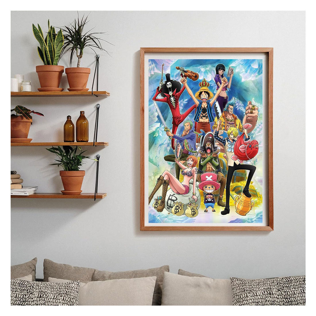Clementoni - puzzel - 1000 stukjes - one piece - anime - high quality series