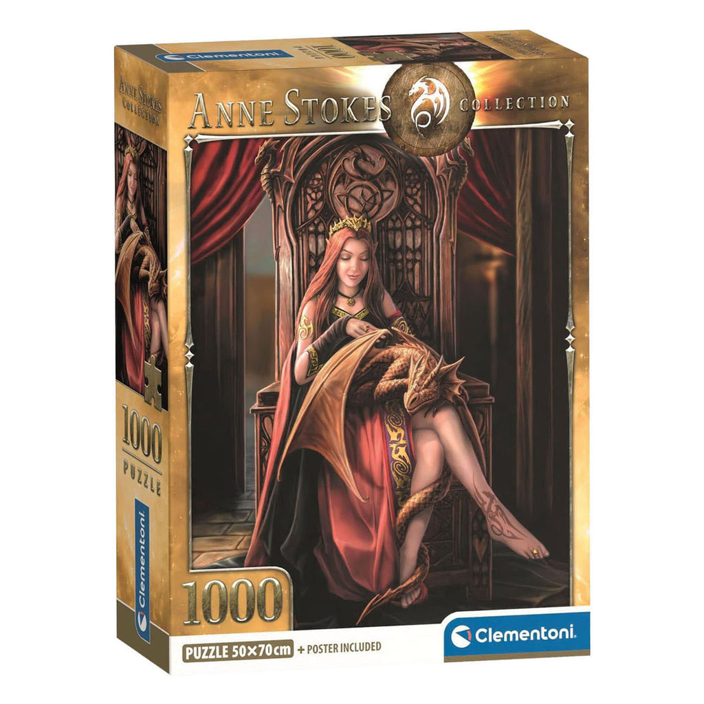 Clementoni - legpuzzel anne stokes friends forever - 1000st.