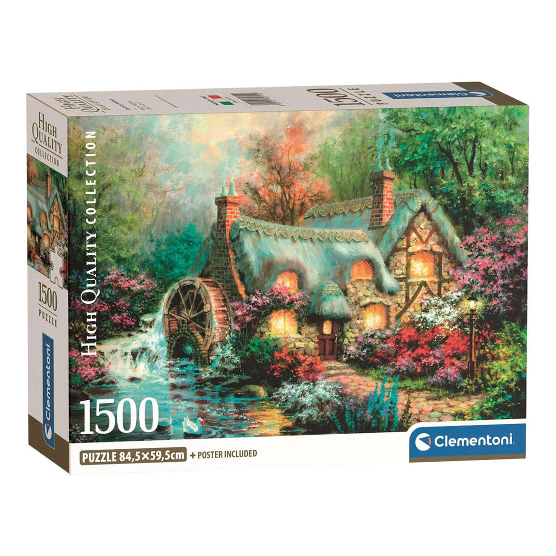 Clementoni legpuzzel country retreat - 1500st.