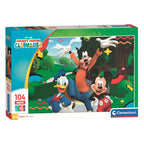 Clementoni - maxi legpuzzel mickey mouse club house - 104 stuks