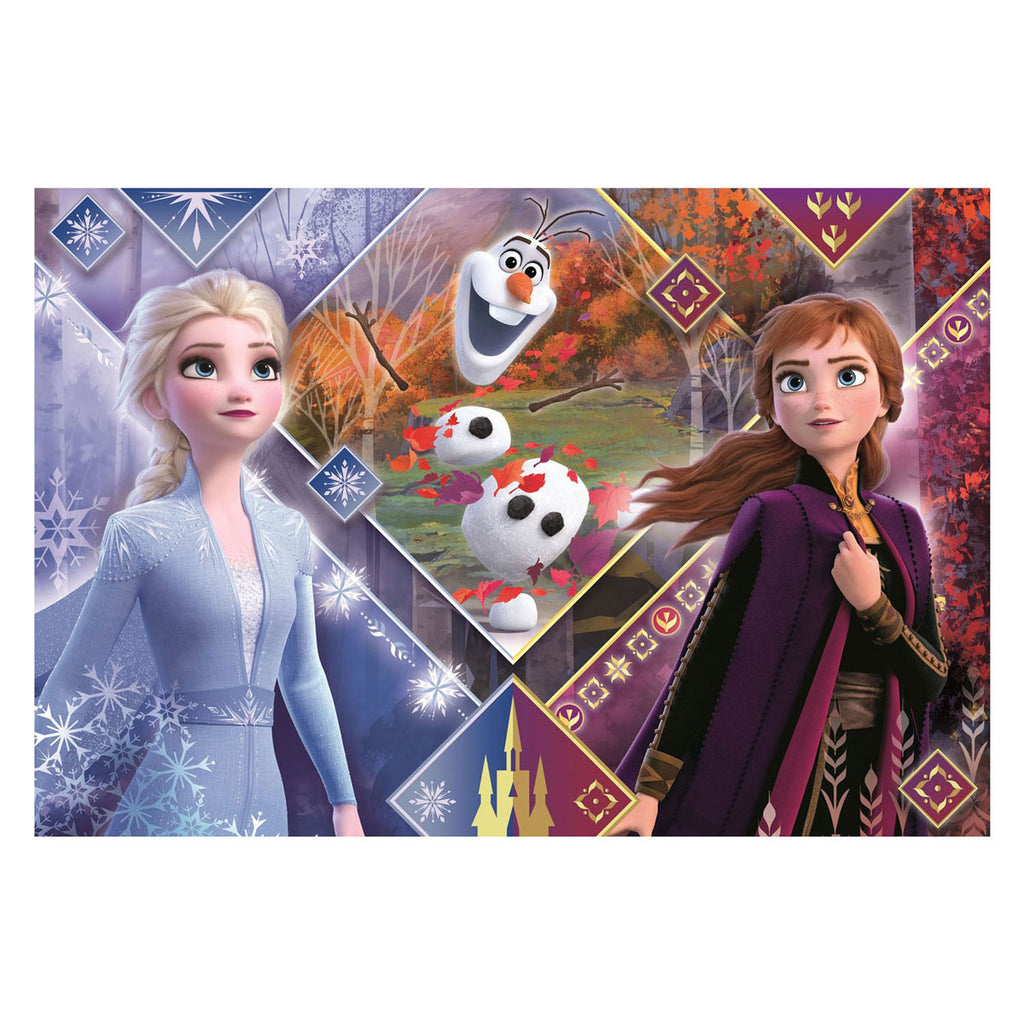 Clementoni - maxi legpuzzel frozen 2 - 104 stuks