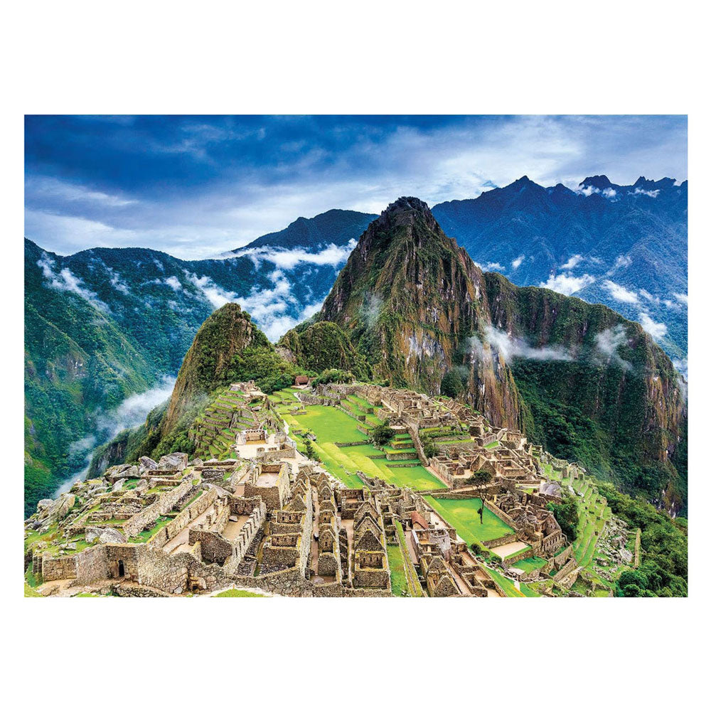 Clementoni - puzzel - 1000 stukjes - machu picchu - puzzel voor volwassenen - high quality collection