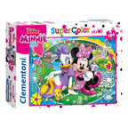 Clementoni - legpuzzel minnie mouse happy helpers - 104 stuks maxi