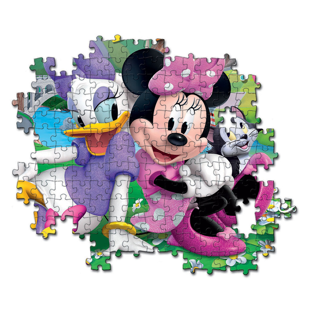 Clementoni - legpuzzel minnie mouse happy helpers - 104 stuks maxi