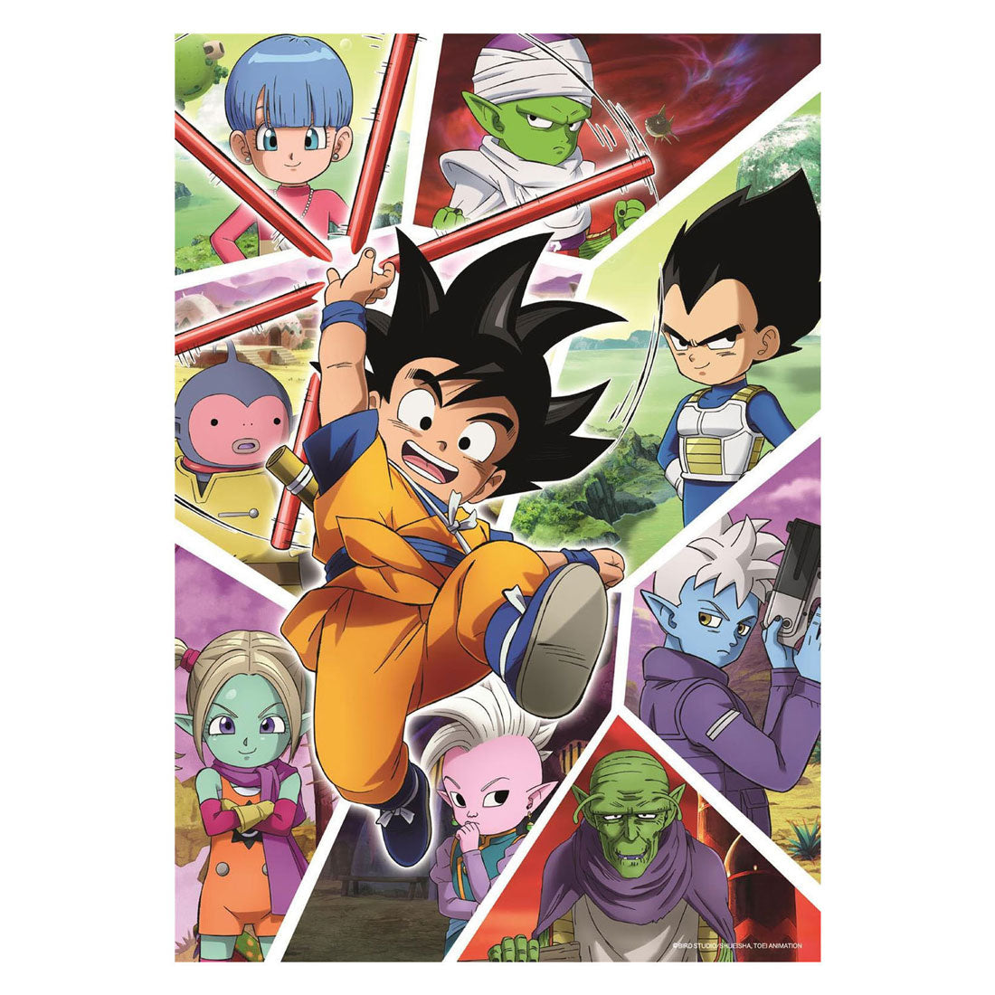 Clementoni - legpuzzel dragon ball daima - 104 stuks